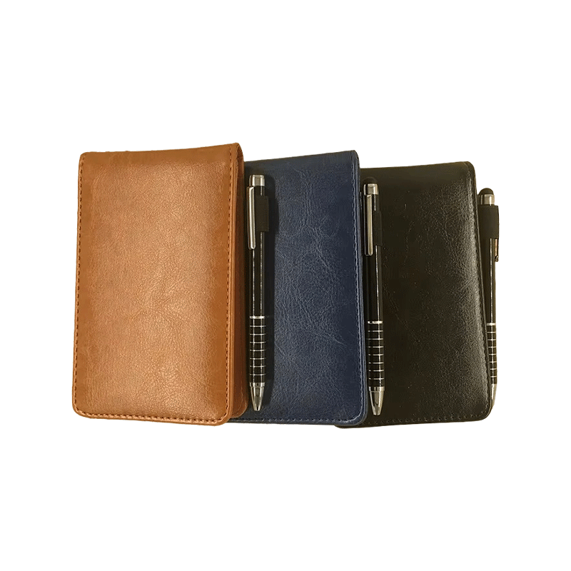 Caderno de bolso portátil A7 para empresas