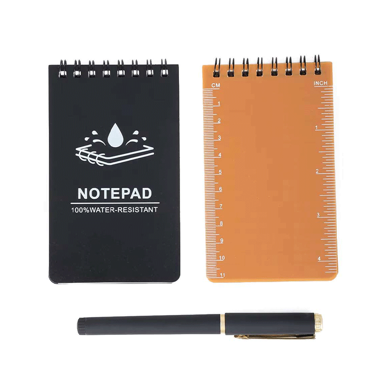 Caderno espiral com capa de PP A7
