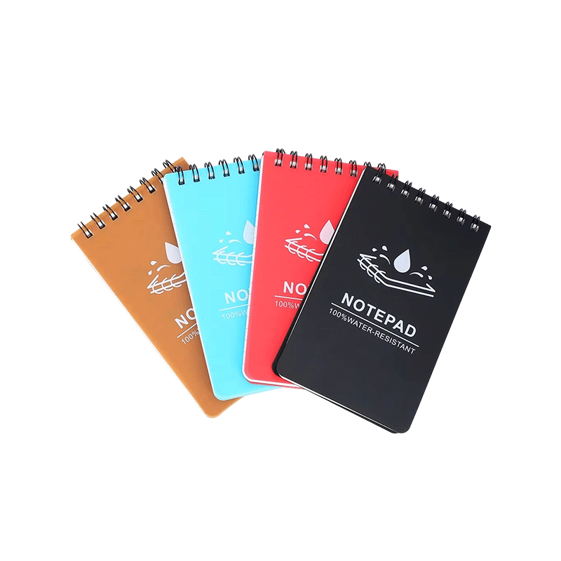 Caderno espiral com capa de PP A7