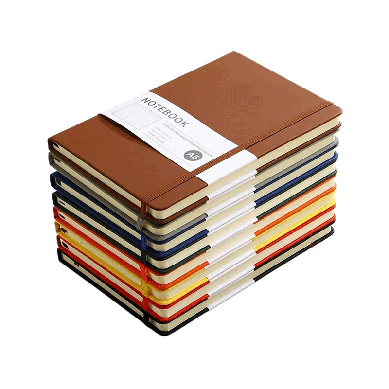 Caderno PU: a capa que parece couro sem o couro